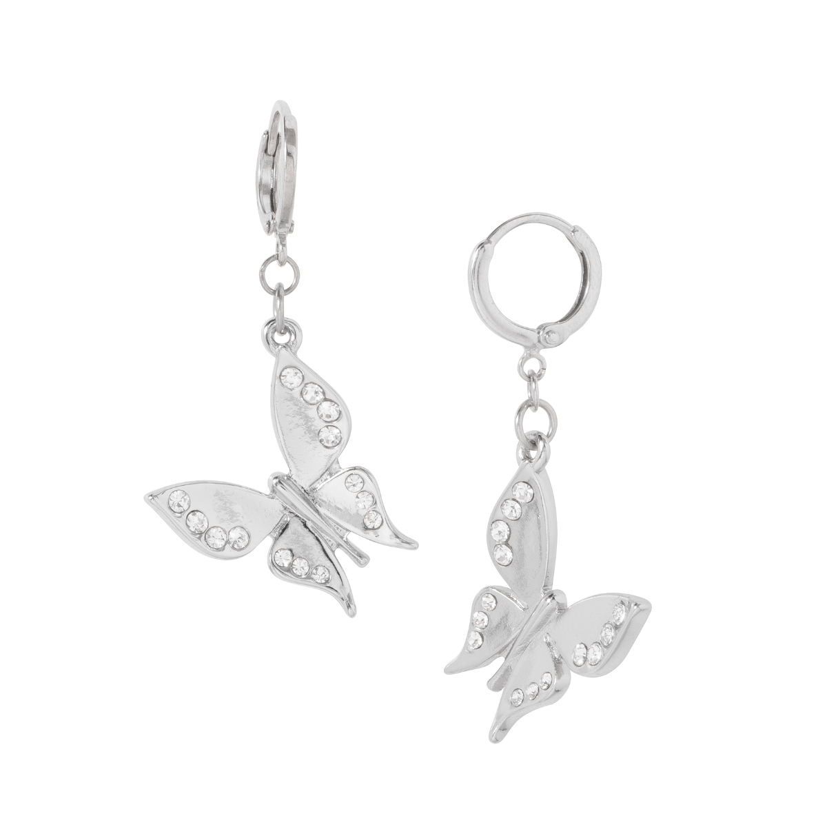 Aretes Triple Mariposa