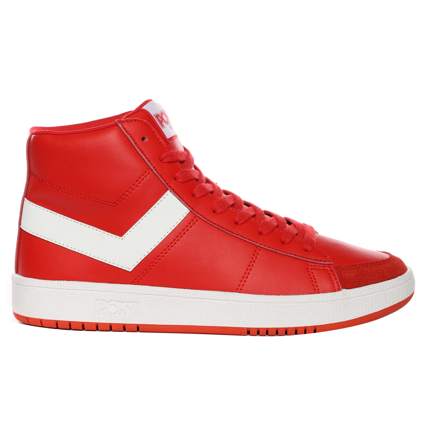 TENIS PONY HOMBRE ROJO PRO 80 HI 2141