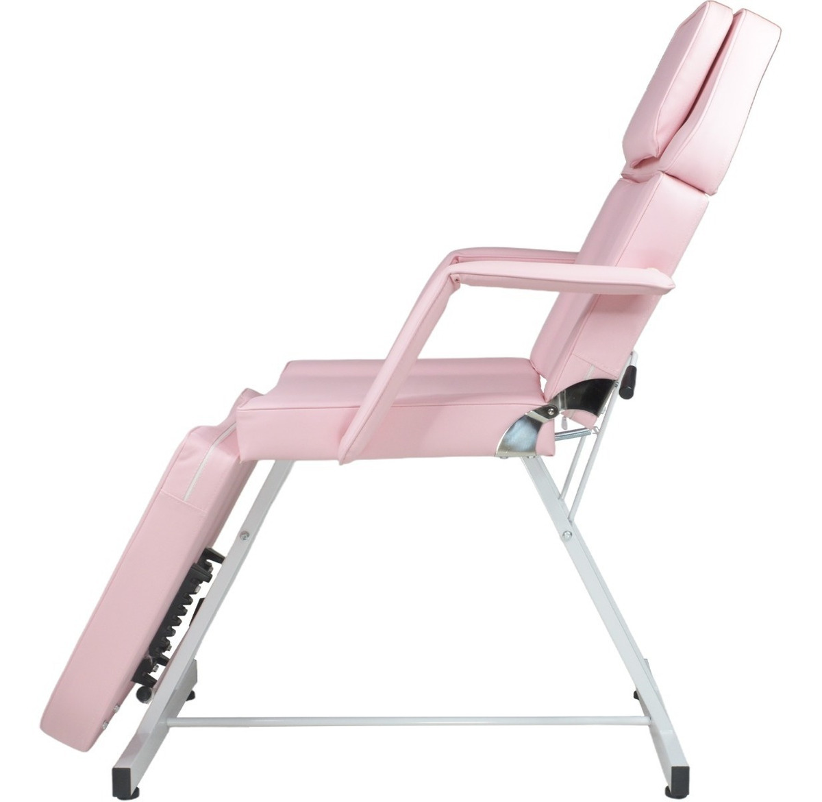 Silla Faciales Reclinable Sillon Cama Masaje Spa Profesional Rosa