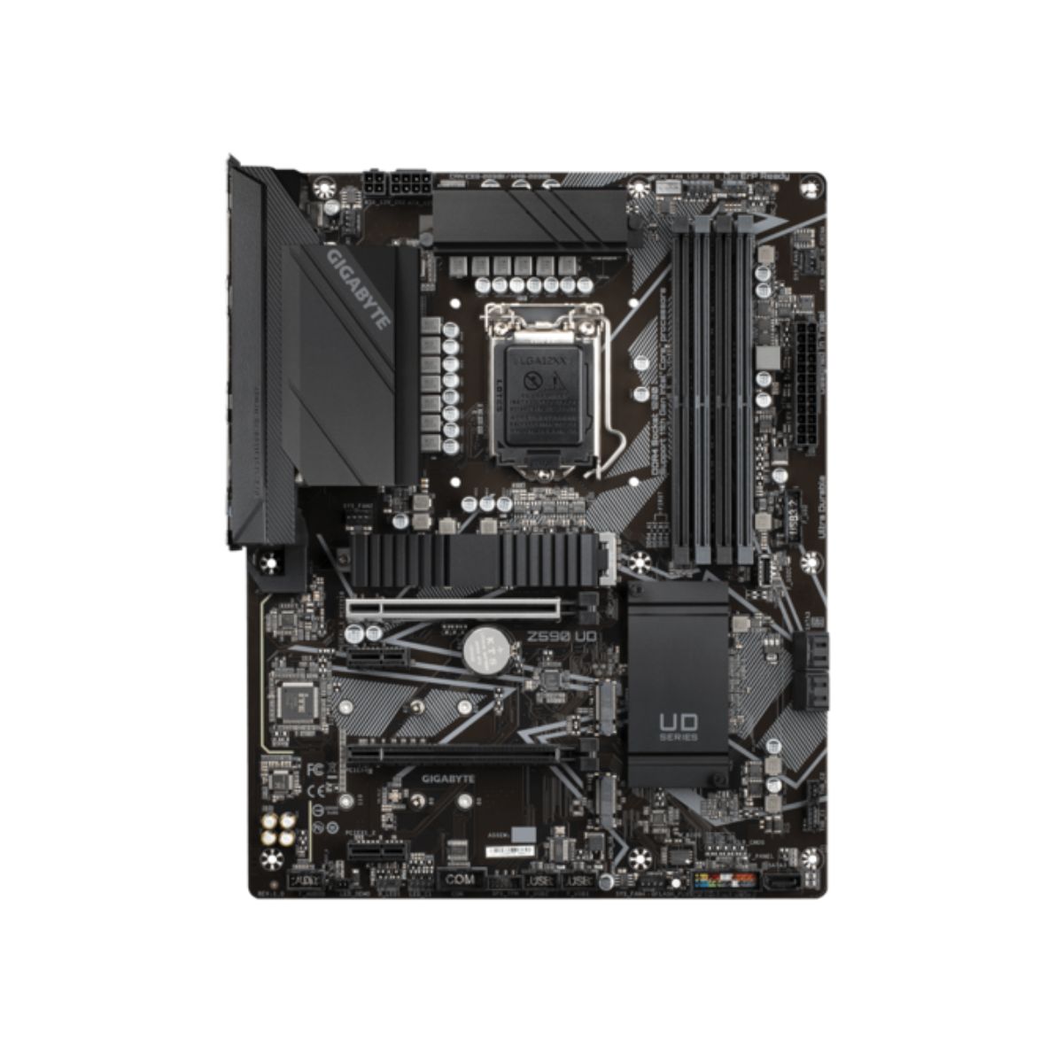 Tarjeta Madre Gigabyte Z590 Ud 1200 11th Gen, Atxpciex16.Pcie4.0. Pcsx16, M.2m, SATAIII 