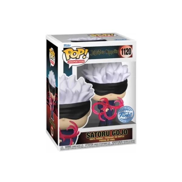 Satoru Gojo Resplandor Rojo Exclusivo Funko Pop Jujutsu Kaisen