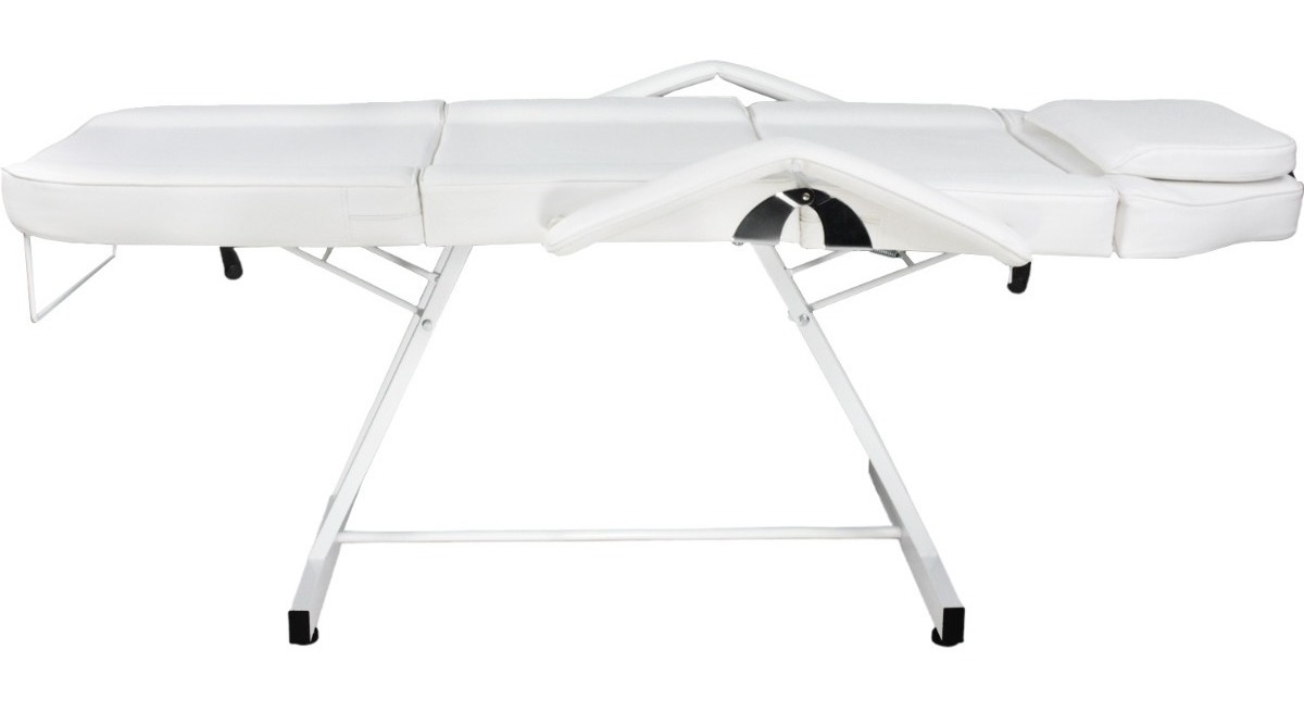 Silla Faciales Reclinable Sillon Cama Masaje Spa Profesional Blanca