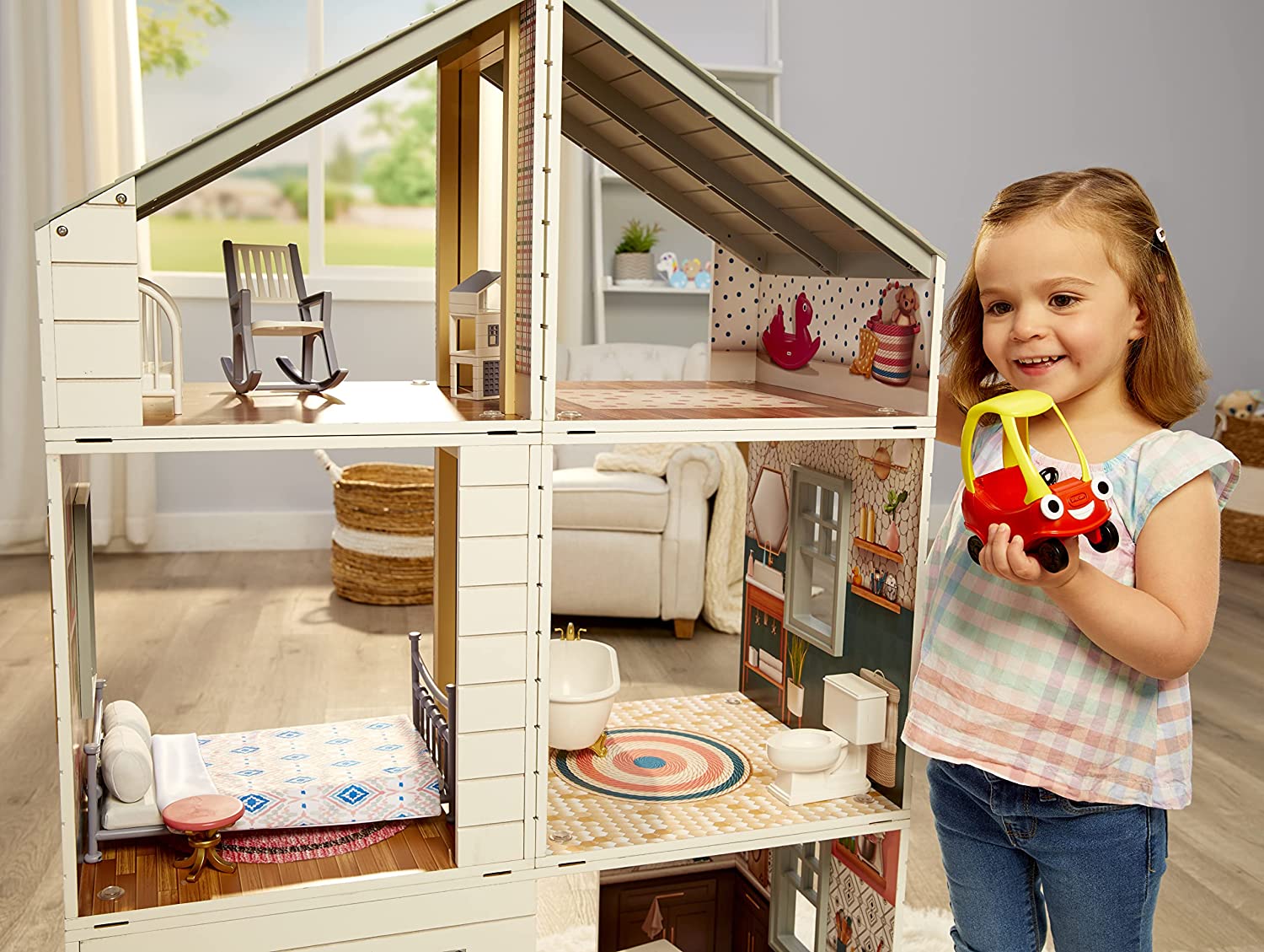 Casa de muñecas Real Wood Stack 'n Style  Little Tikes