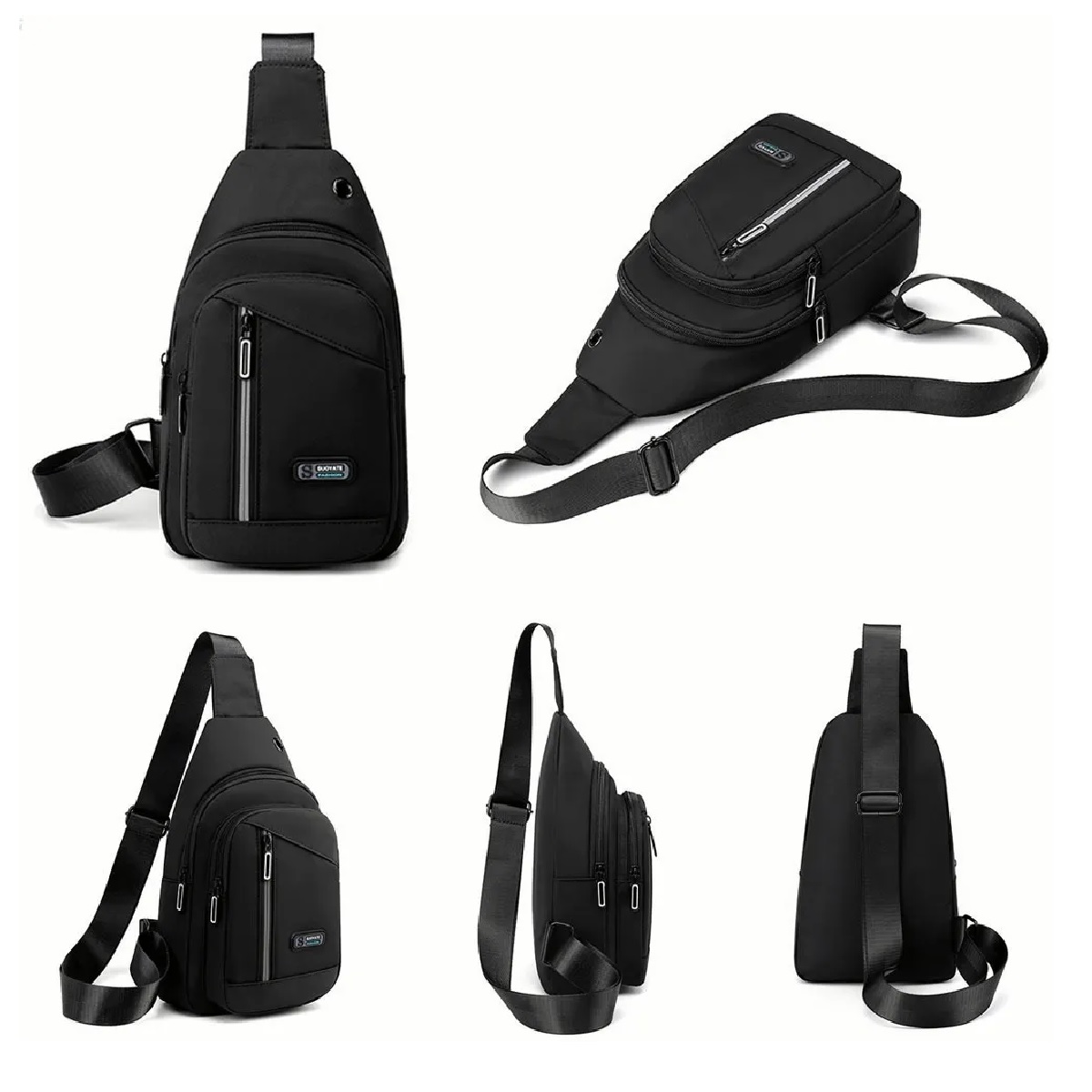 Pechera Mochila Impermeable Multifunción Cruzada Hombro