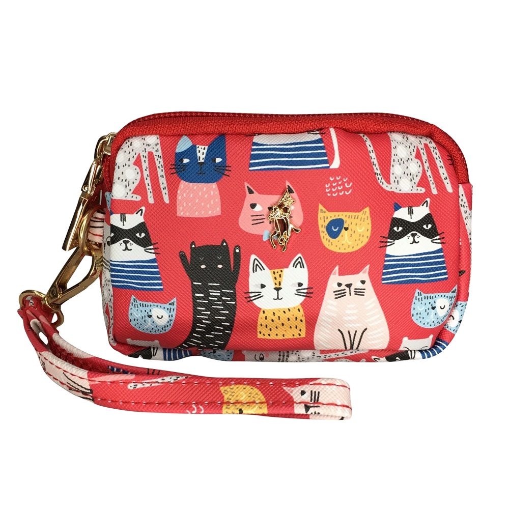 Monedero Polo Guy De Gatitos Para Dama 