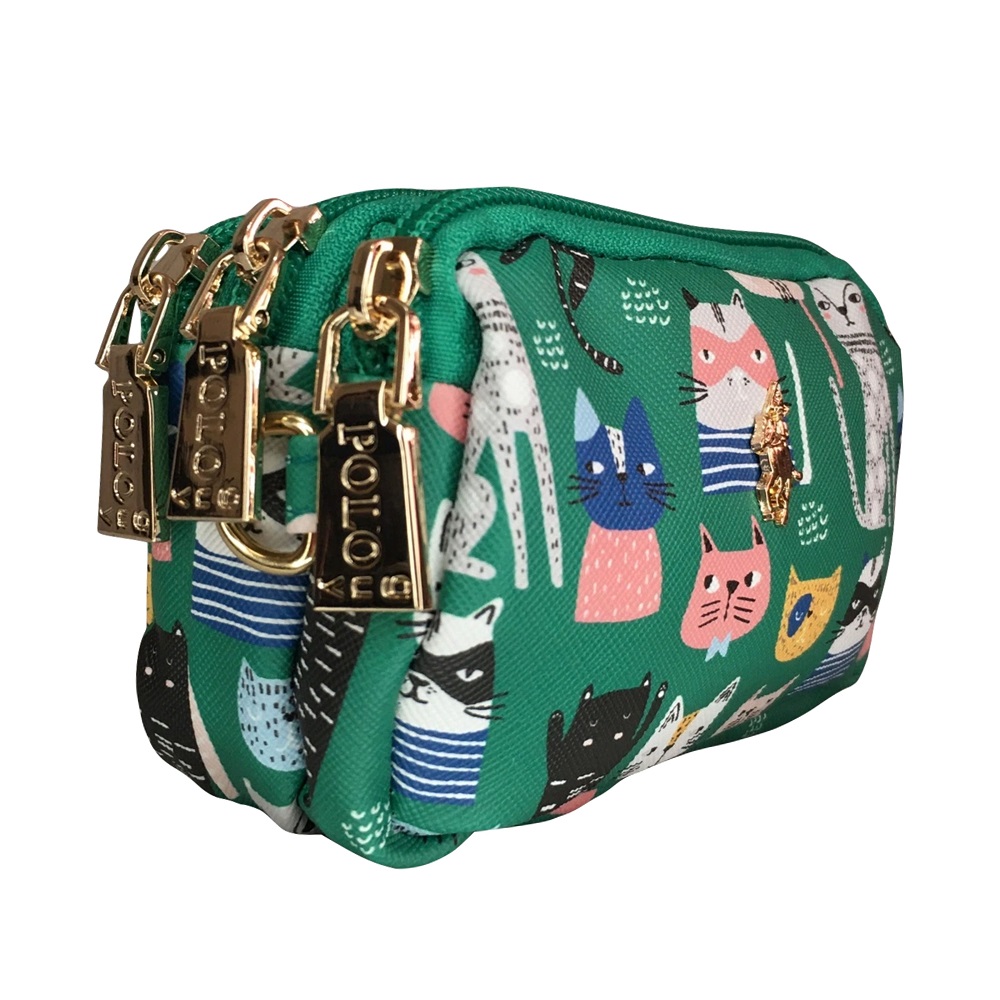 Monedero Polo Guy De Gatitos Para Dama 