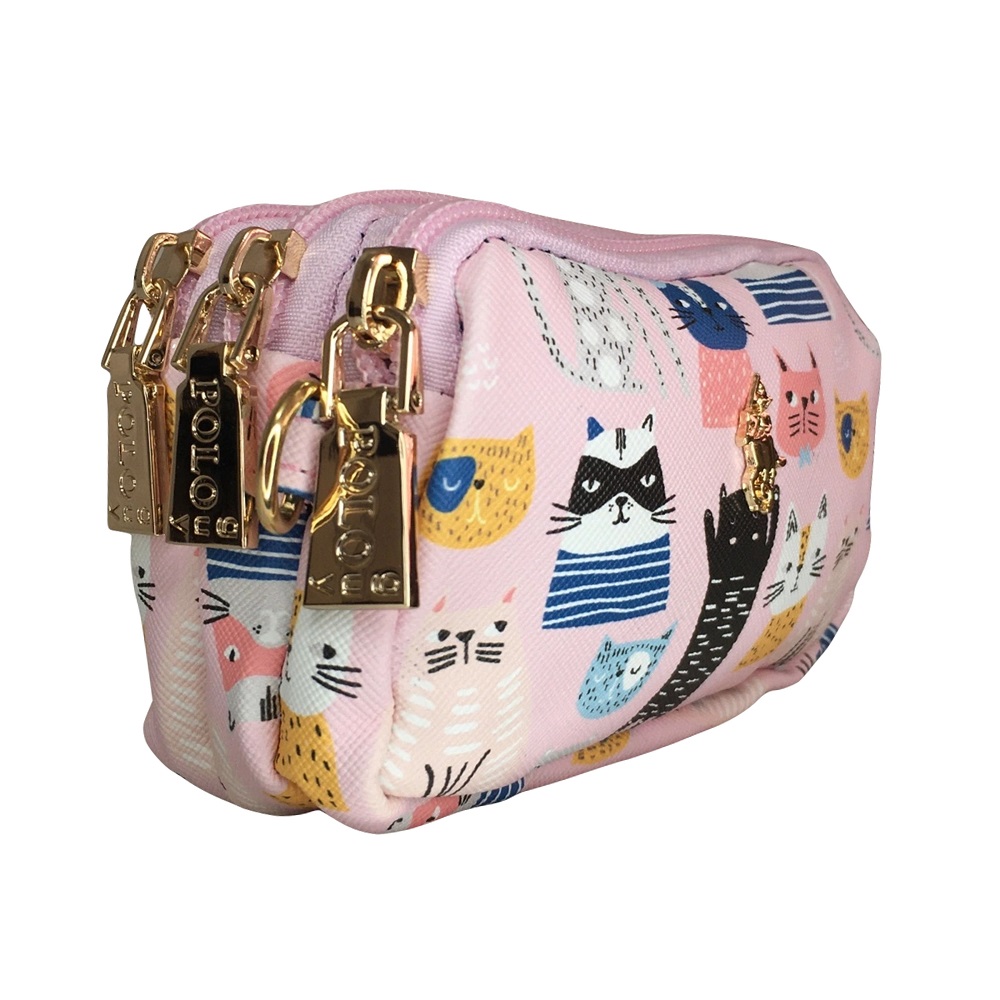 Monedero Polo Guy De Gatitos Para Dama 