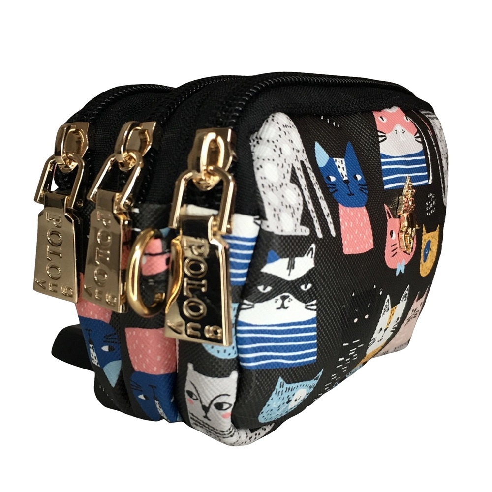 Monedero Polo Guy De Gatitos Para Dama 