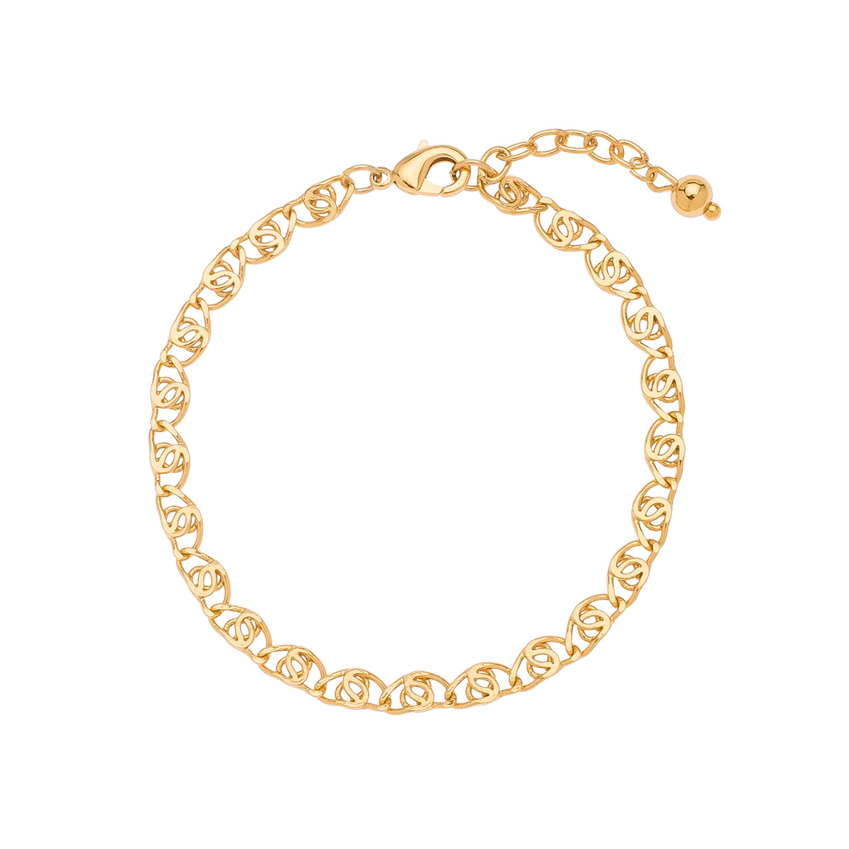 Pulsera Pulso Color Oro Joyería NICE Moda Mujer