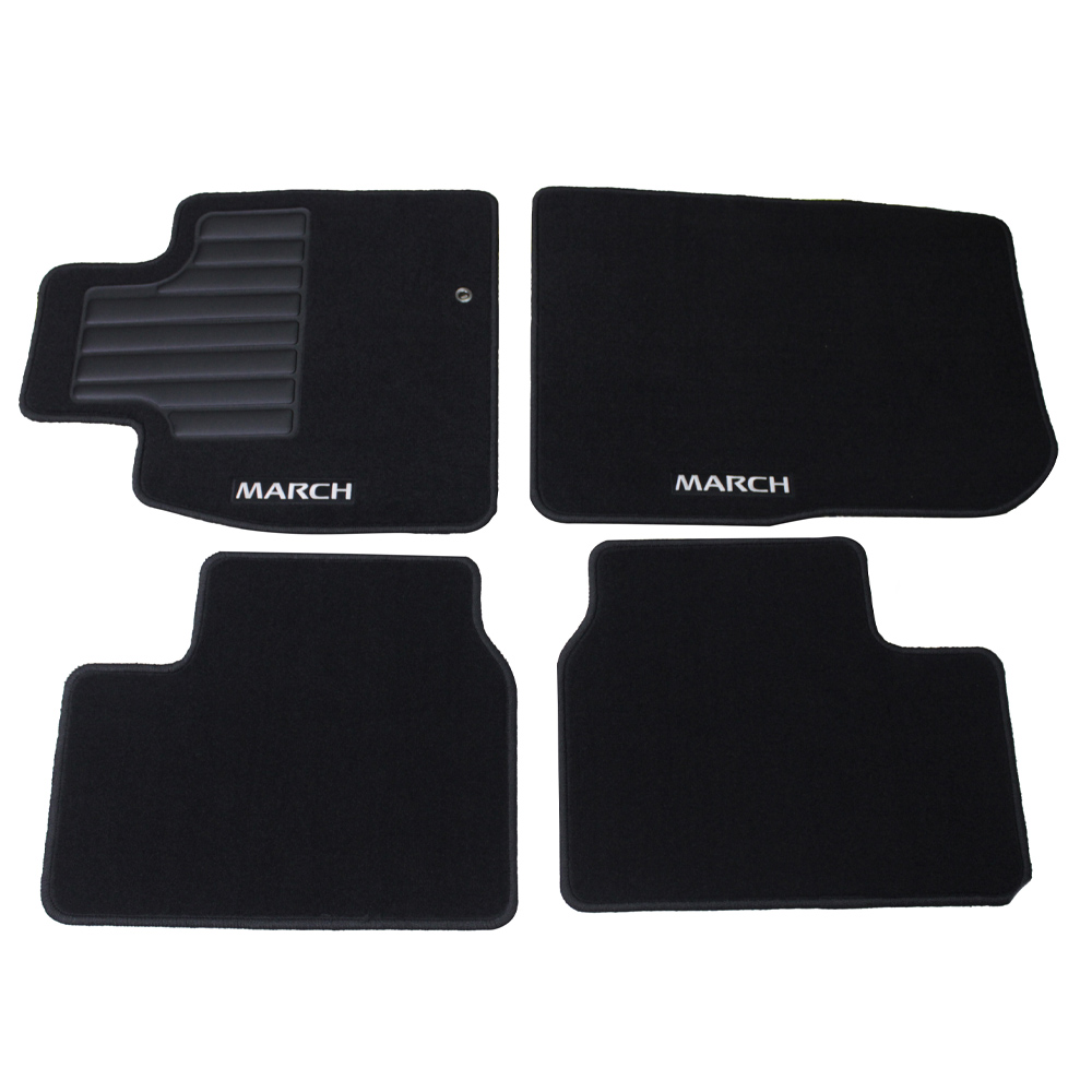 Tapetes De Uso Rudo Originales Nissan March 2020-2021