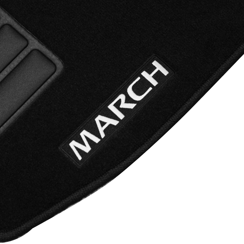 Tapetes De Uso Rudo Originales Nissan March 2020-2021