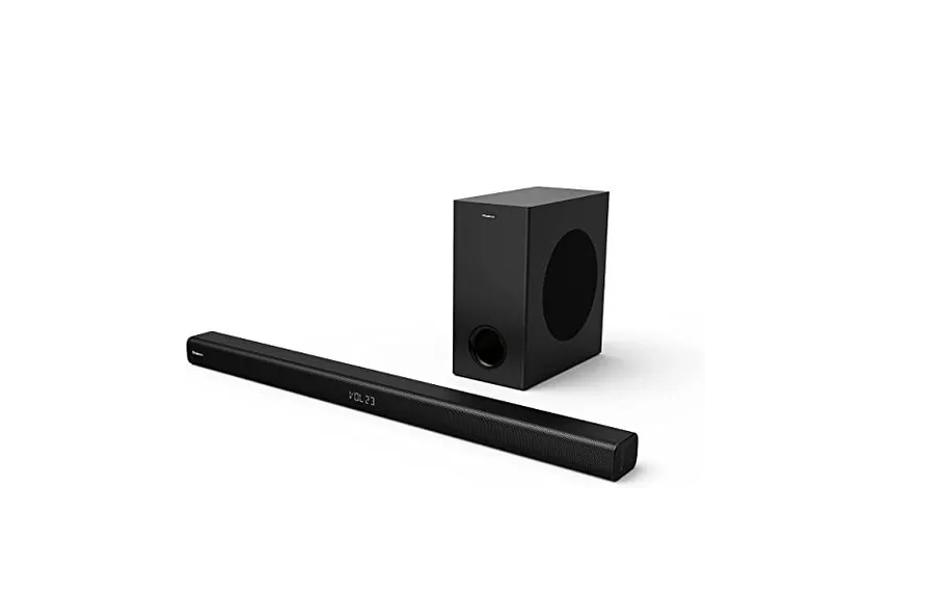 Teatro en casa Hisense con subwoofer 