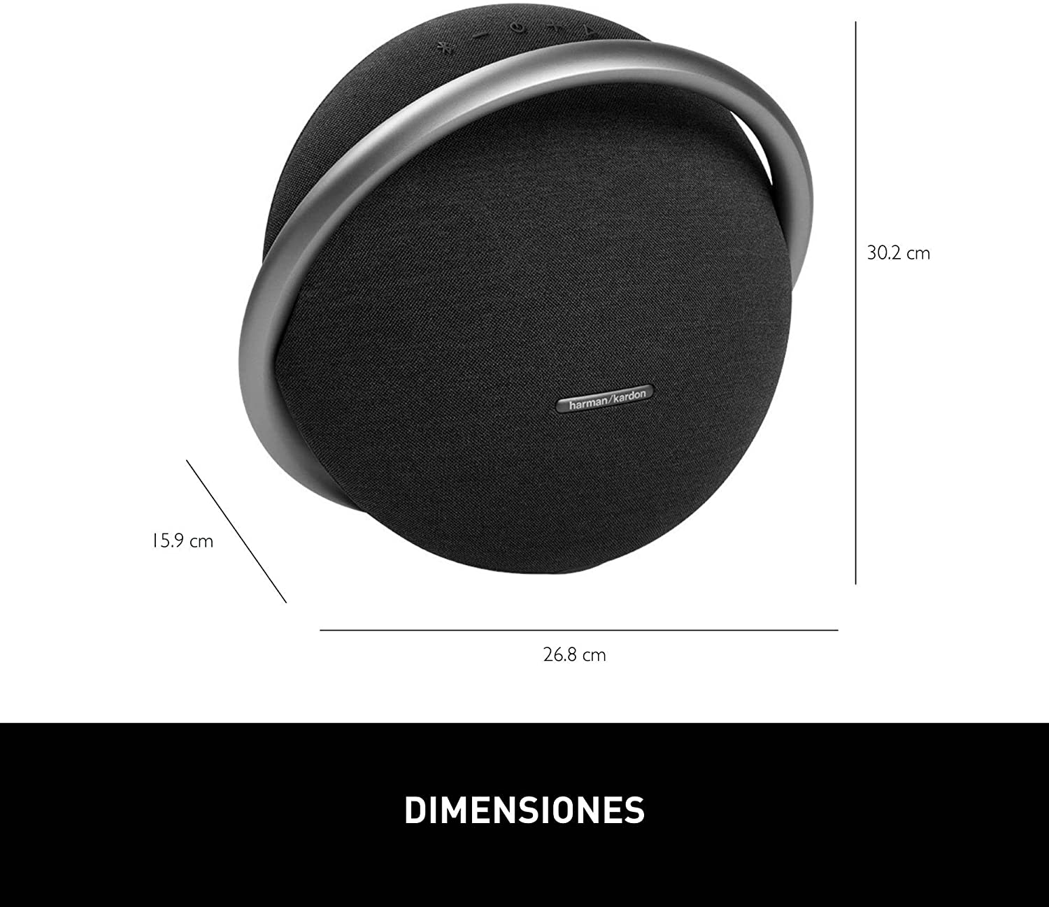 Harman Kardon Onyx Studio 7, Bocina Portátil Bluet, 50 W de Potencia
