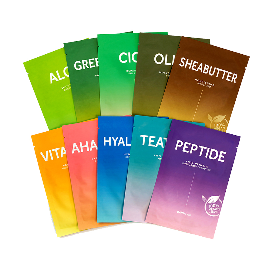 The Clean Vegan Mask Set (10pzas) | Mascarillas