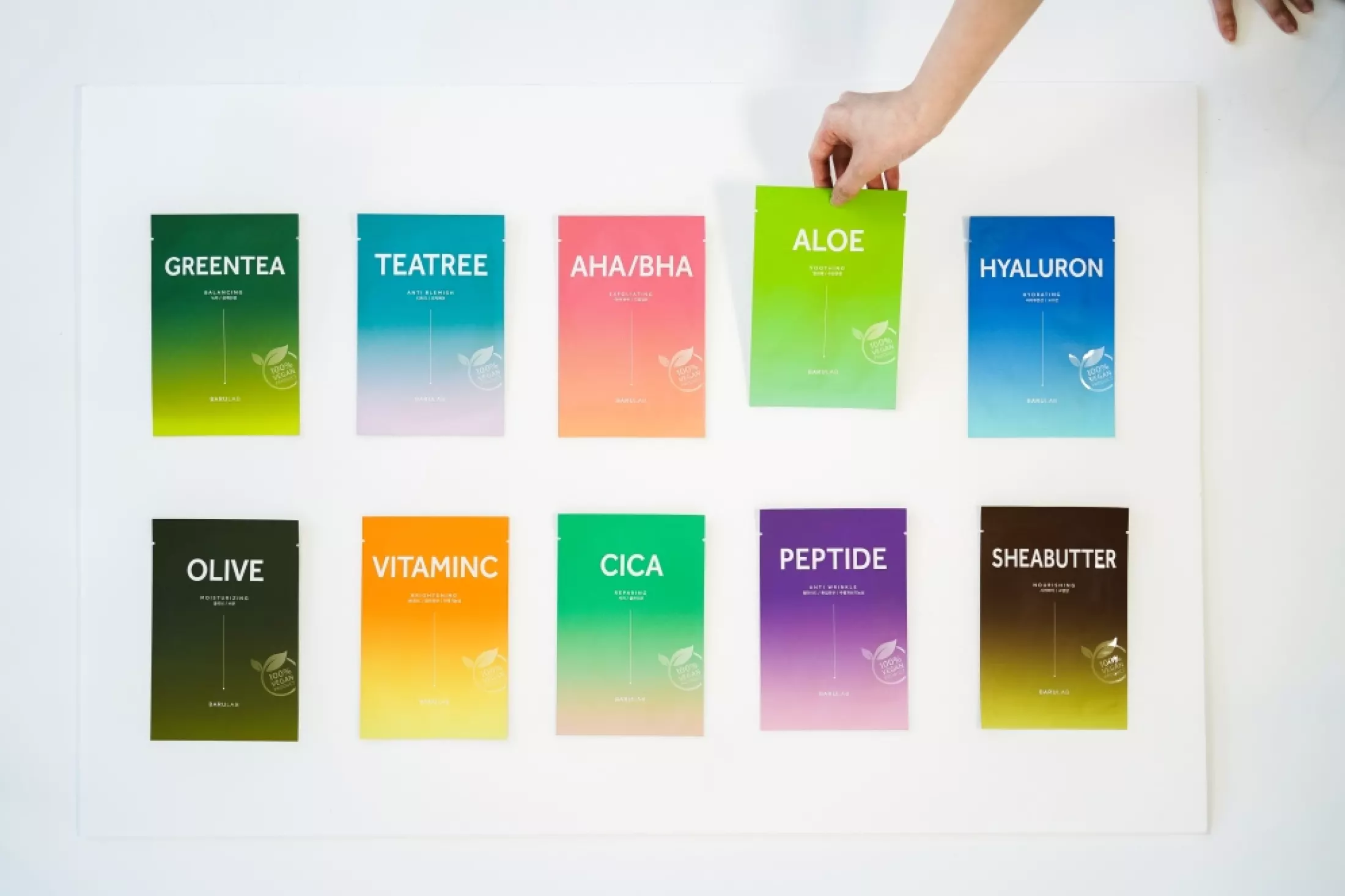 The Clean Vegan Mask Set (10pzas) | Mascarillas