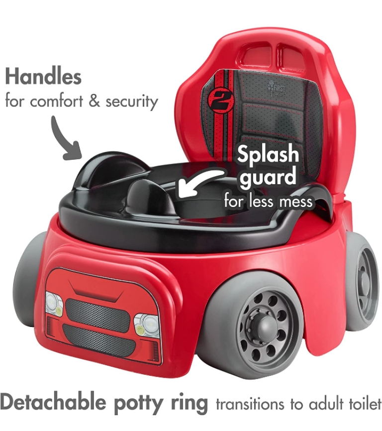 Entrenador de baño carrito infantil 2 en 1