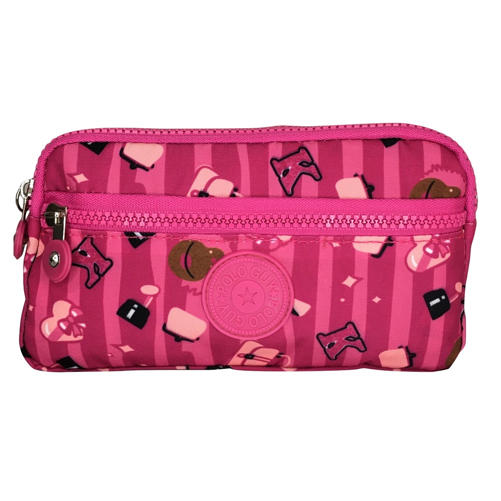 Bolsa Estampada Polo Guy 4 Cierres 