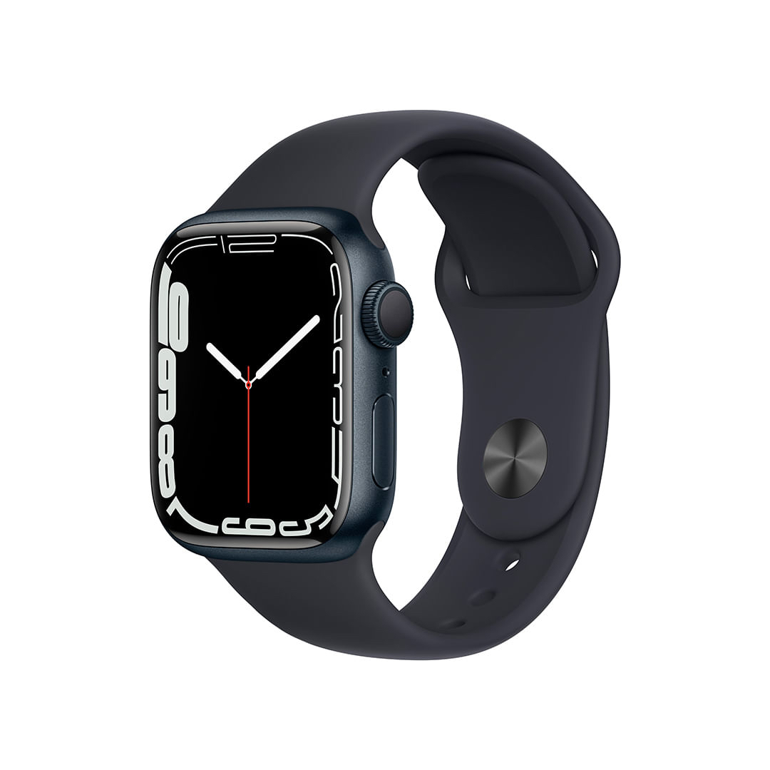 Apple Watch Series 7 (GPS) (A2474) 45mm Midnight Blue Sport Band(Reacondicionado Grado A)