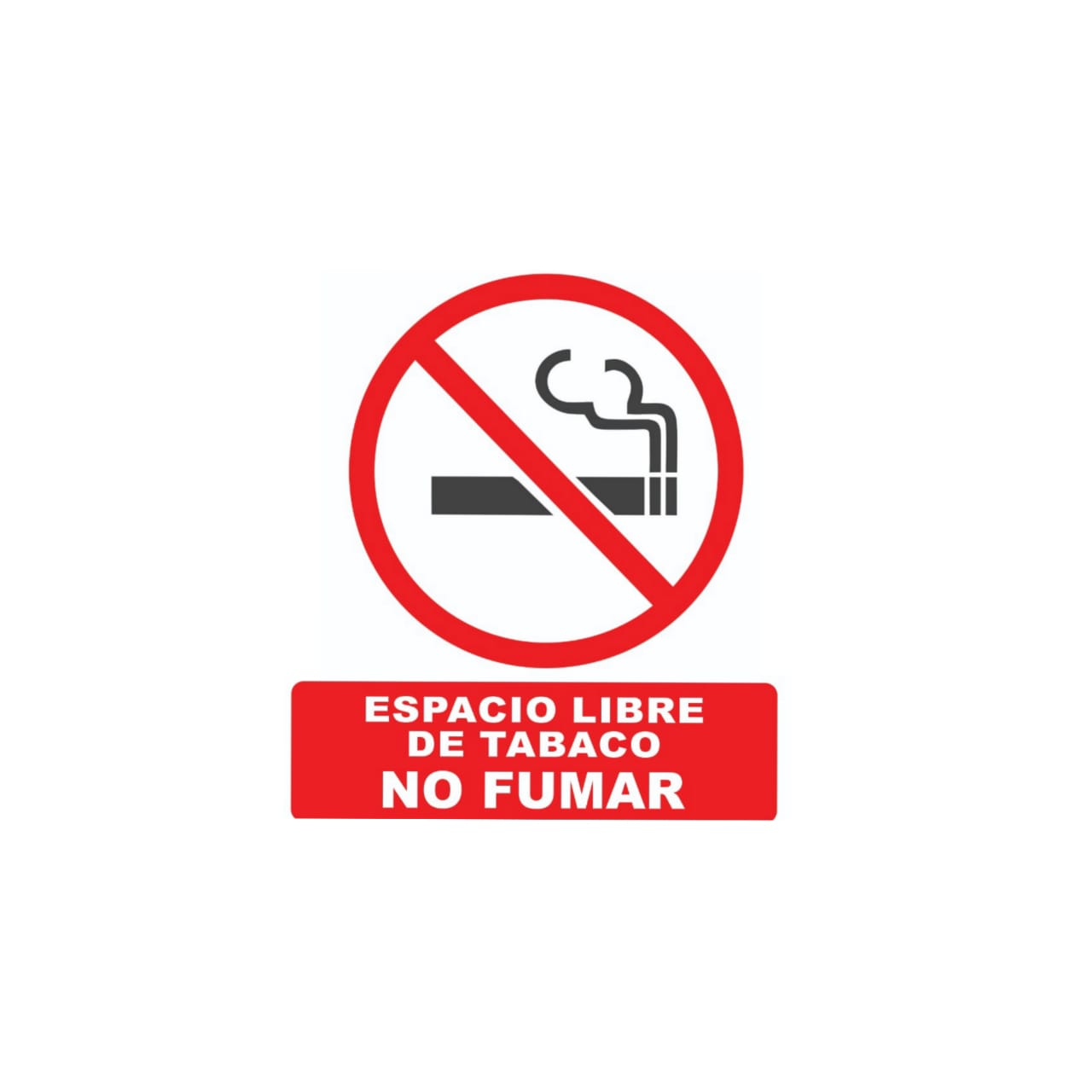 Señalamiento Letrero No Fumar  GOPRINT - Soluciones en impresión