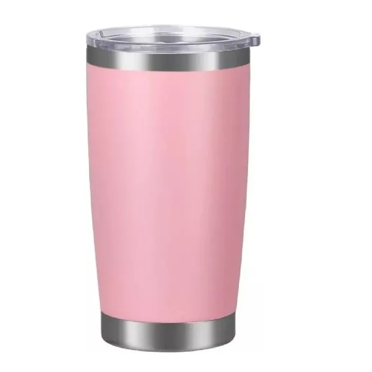 Vaso Térmico De 20oz De Acero Inoxidable Para Café De Viaje Rosa