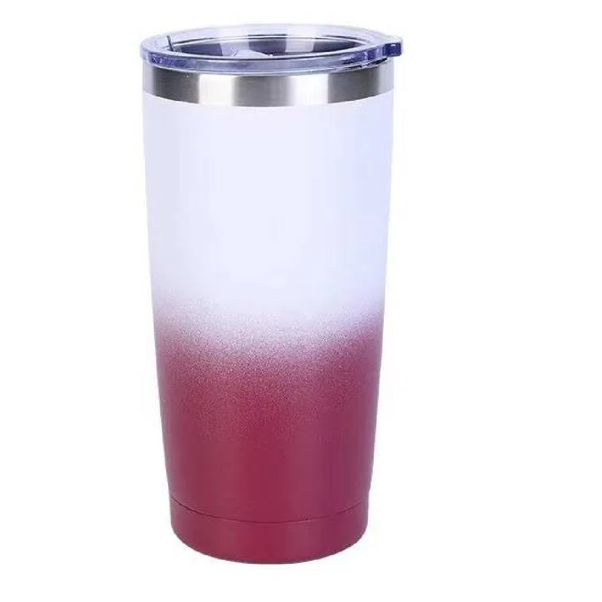 Taza térmica de café Botella térmica Taza de café Taza de acero inoxidable  Taza aislada al vacío Mantiene las bebidas calientes o frías (rosa)