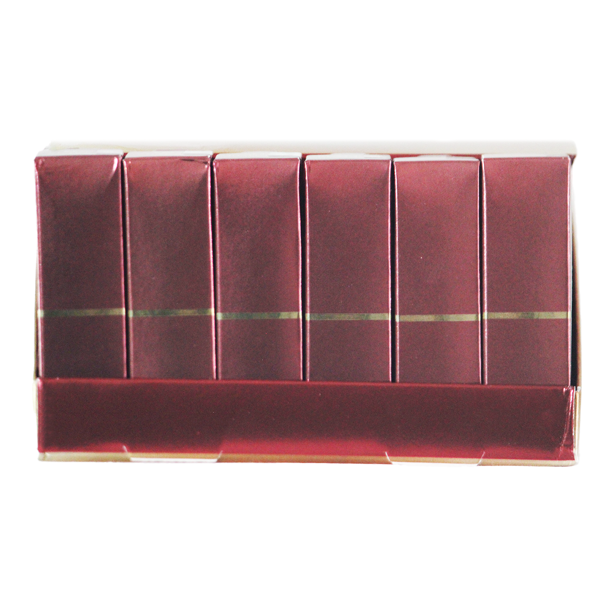 Caja de labiales mate "ROMANCE" 24 piezas 6 colores diferentes 