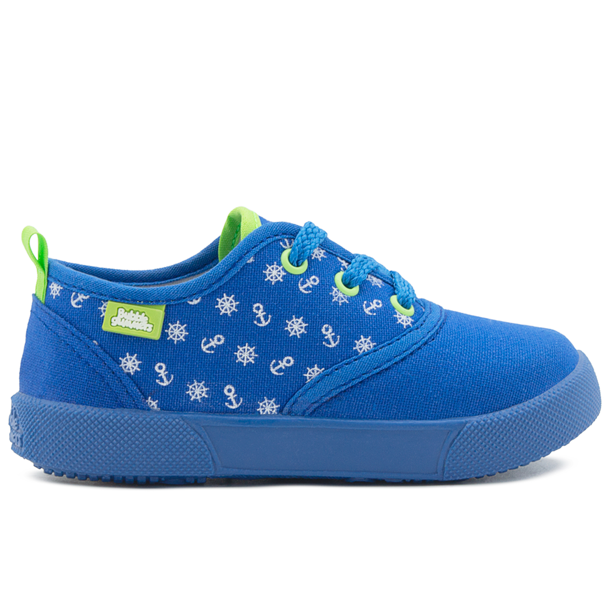 Tenis Choclo Bubble Gummers Para Niño Edson Rey Verde 12-17