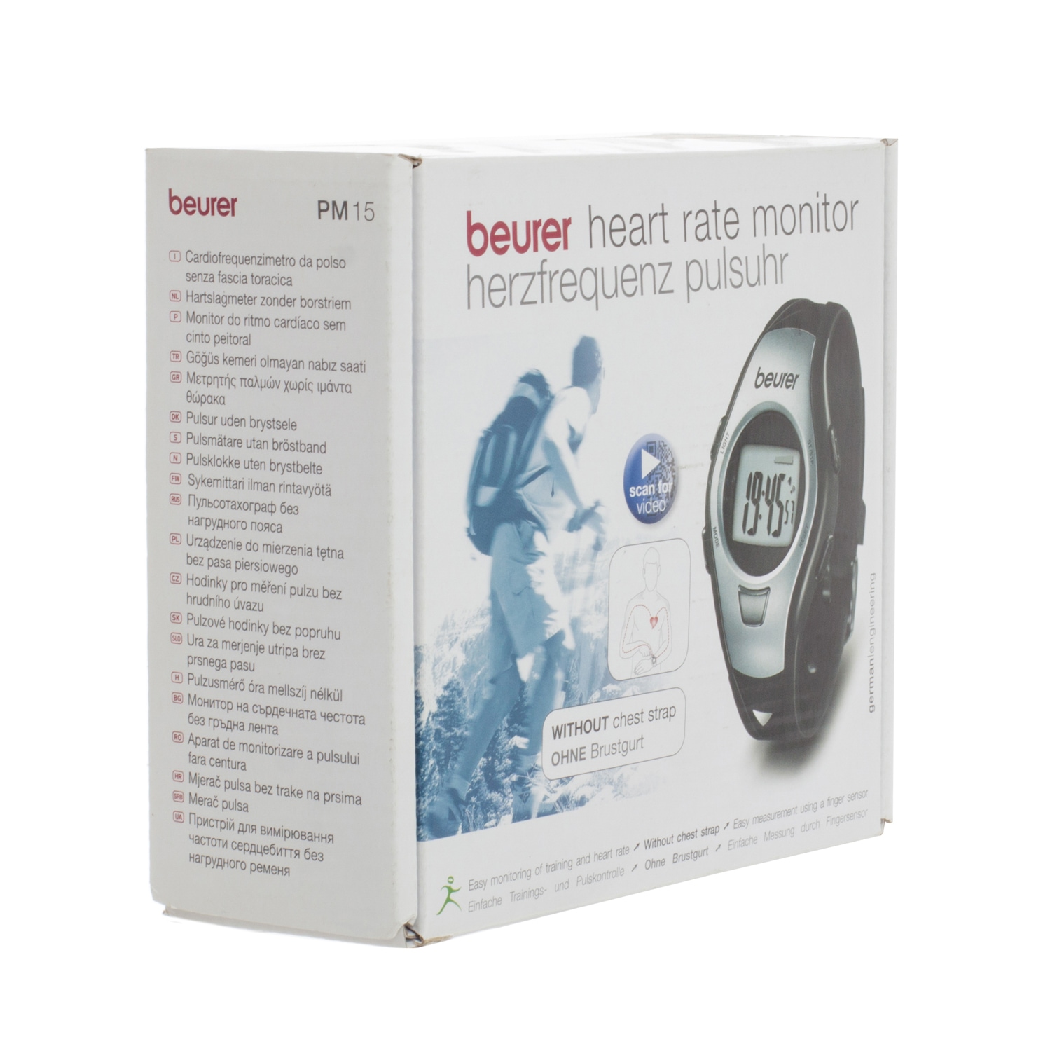 Pulsometro Reloj Deportivo PM15 - Beurer