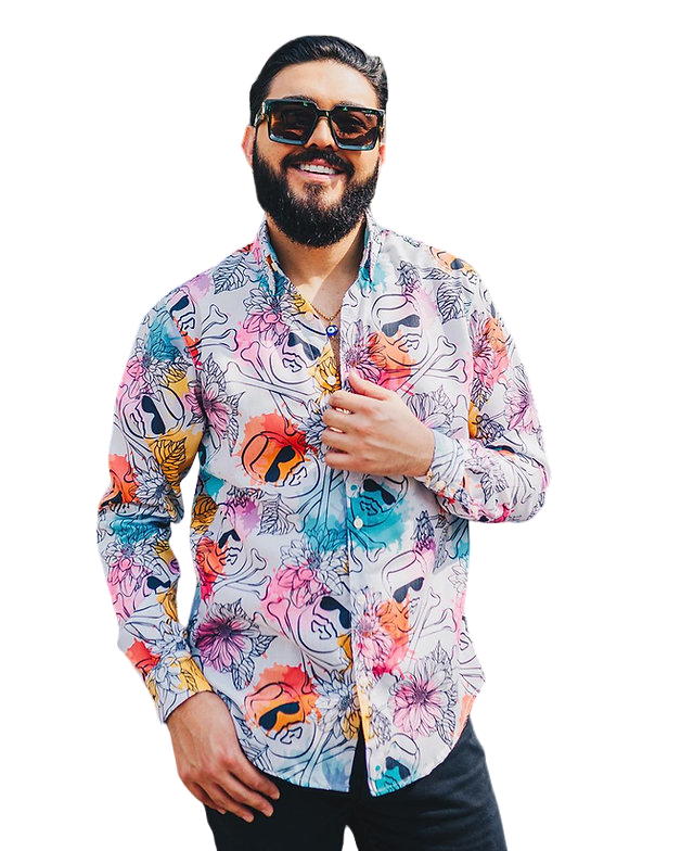 CAMISA HOJA COLOMBIANA