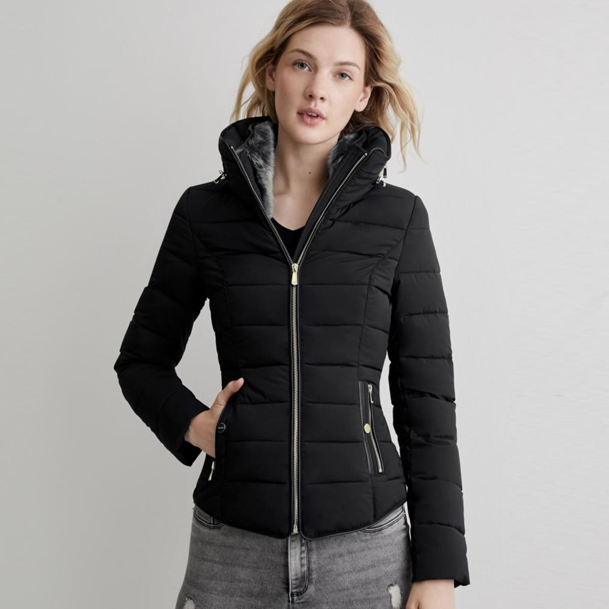 Holly Land Outfit Blusa Cuadros Negro Y Blanco Holly Land