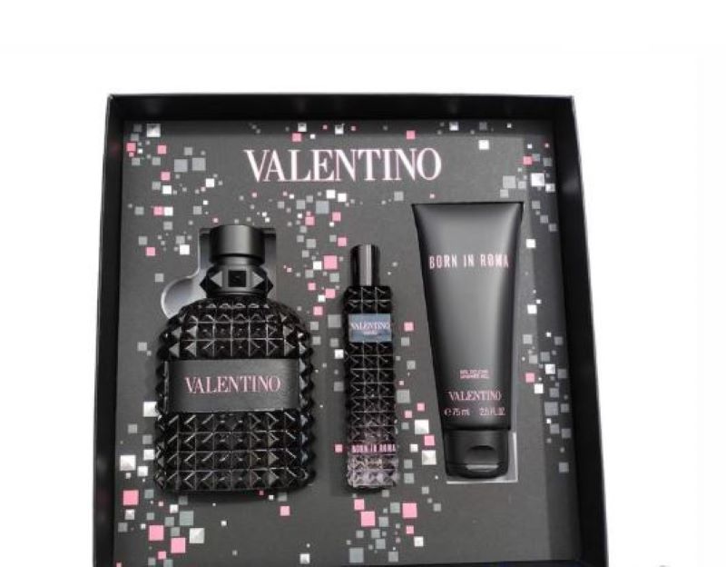 Kid para Caballero Valentino Born IN Roma 3 Pzas  EUA Toilette
