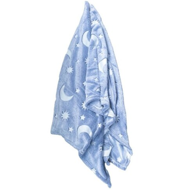 FRAZADA MÁGICA LUMINOSA BRILLA EN LA OBSCURIDAD