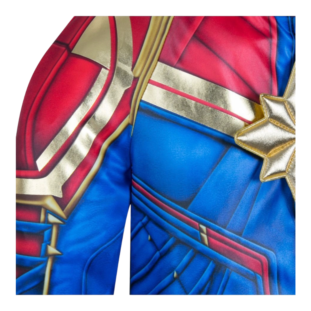 Disfraz Traje Capitan America Marvel Original 2 Pzas Infantil Colsplay