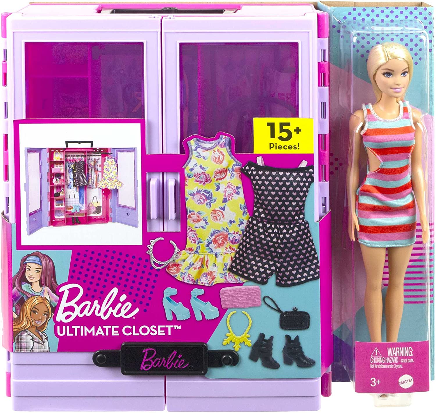 Barbie Nuevo Closet de Lujo con Muñeca