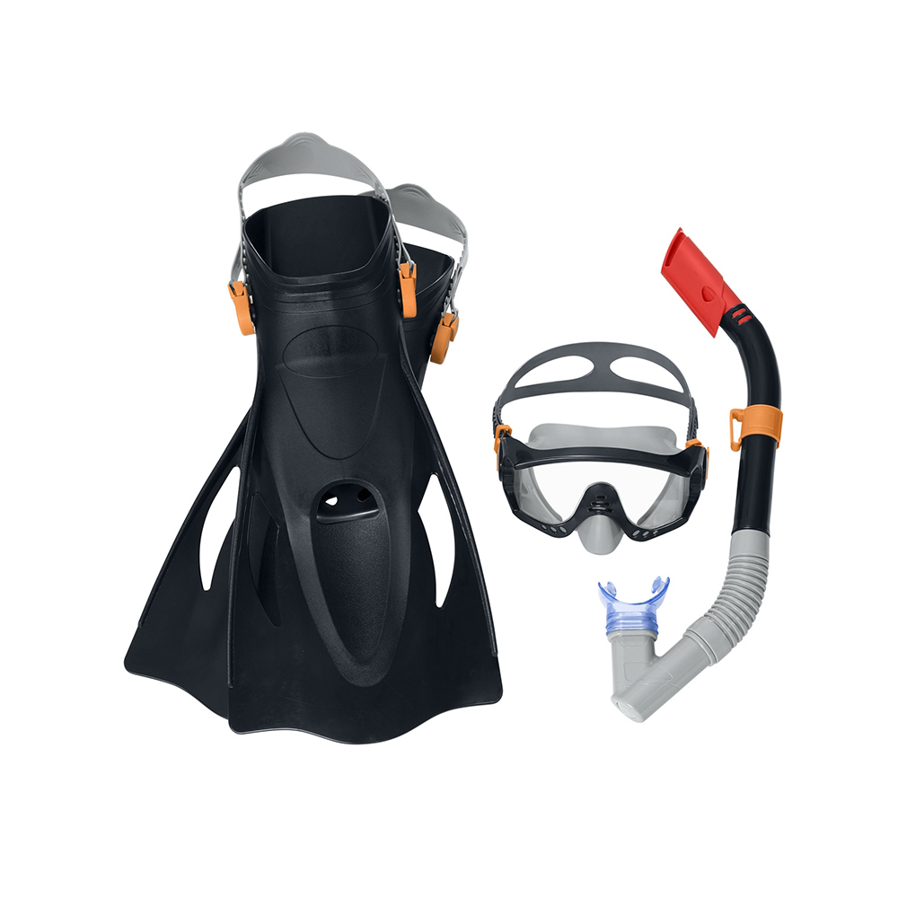 Kit De Snorkel Buceo Bestway Adulto Policarbonato Uv 
