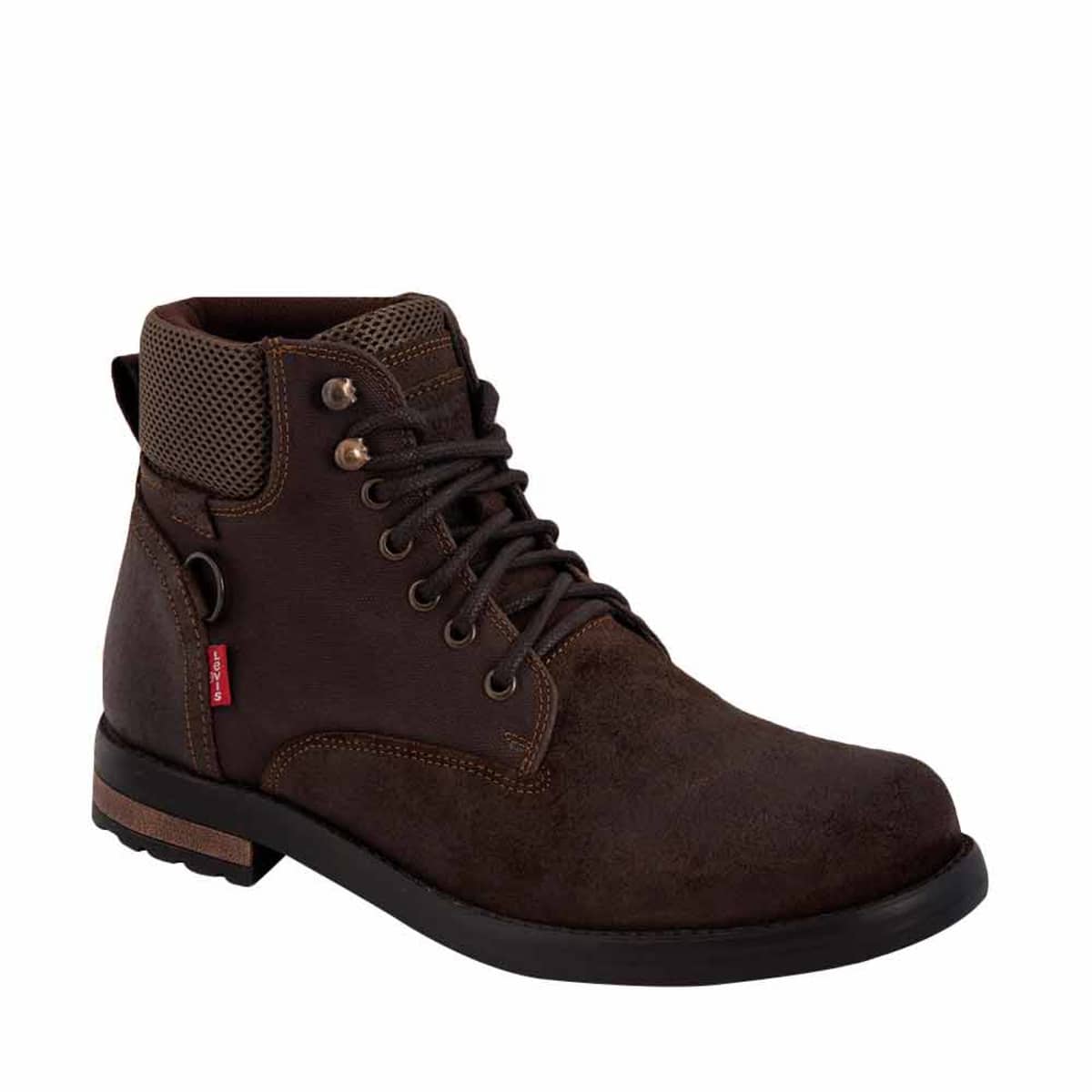 Bota Levi s color caf oscuro tipo le ador para hombre con