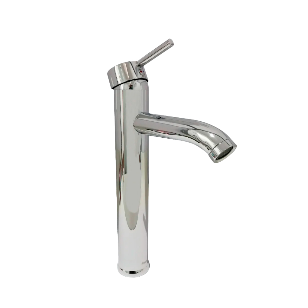 Mezcladora monomando alta para lavabo Rugo