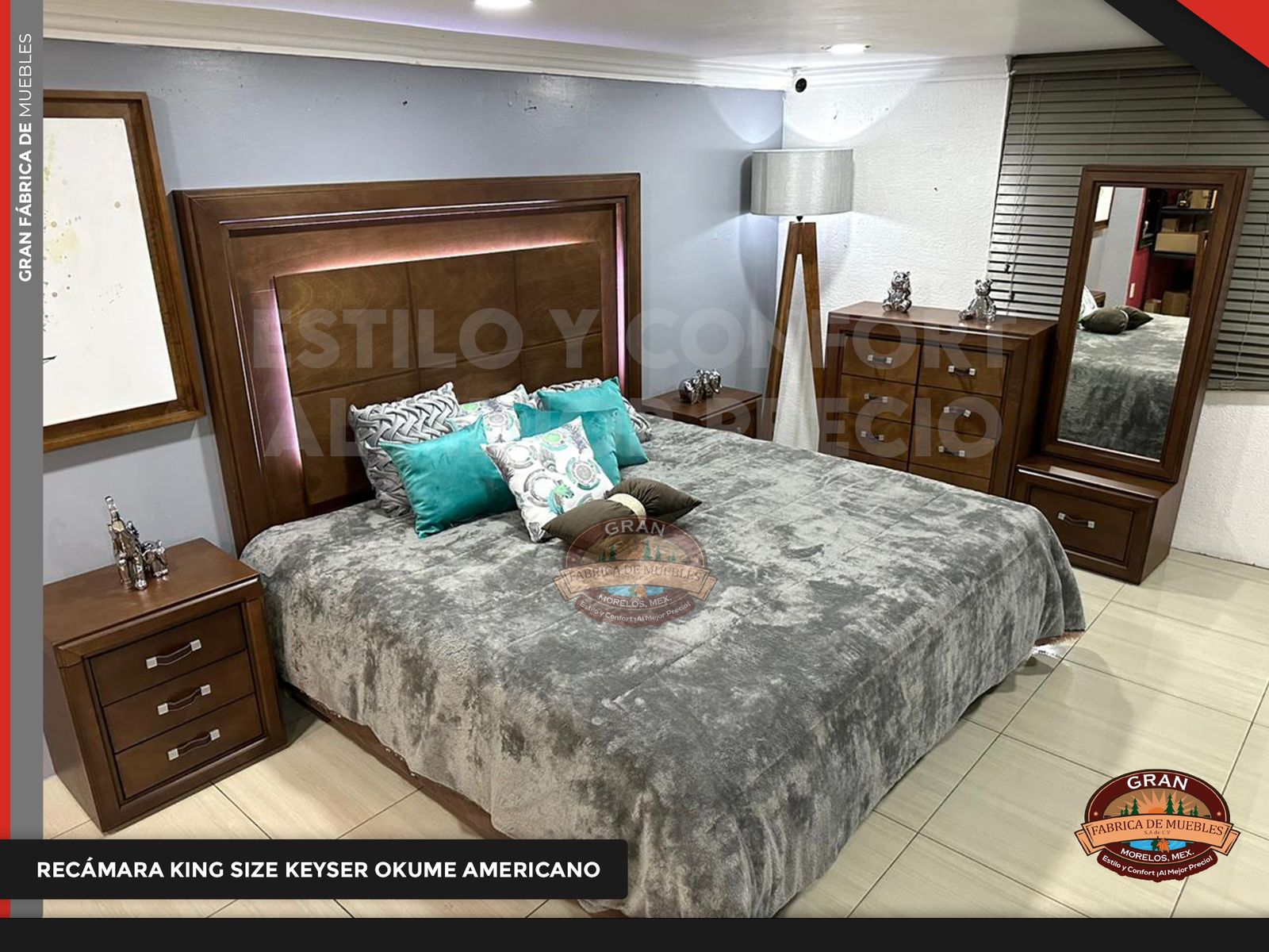 Recámara Keyser King Size