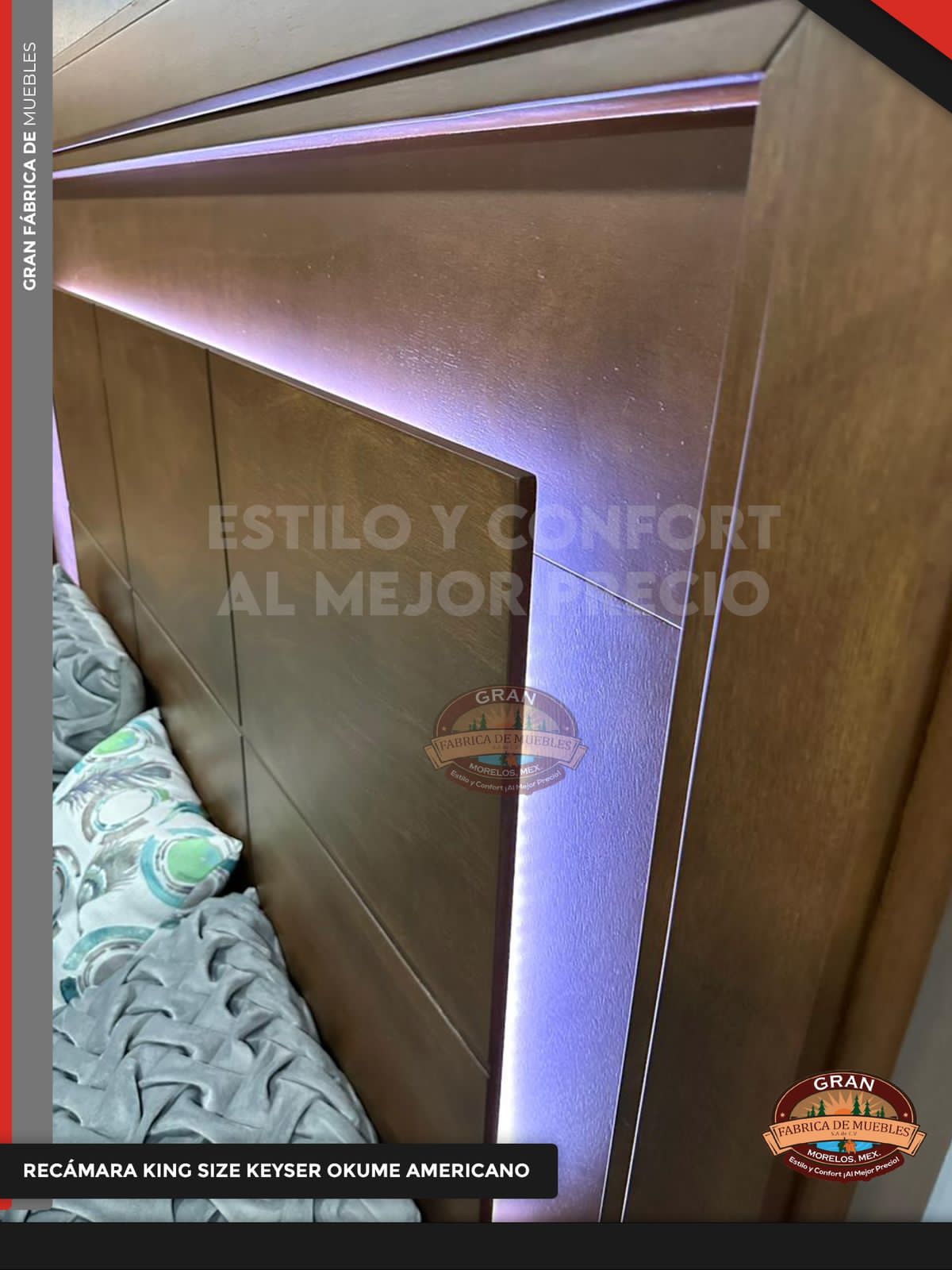 Recámara Keyser King Size