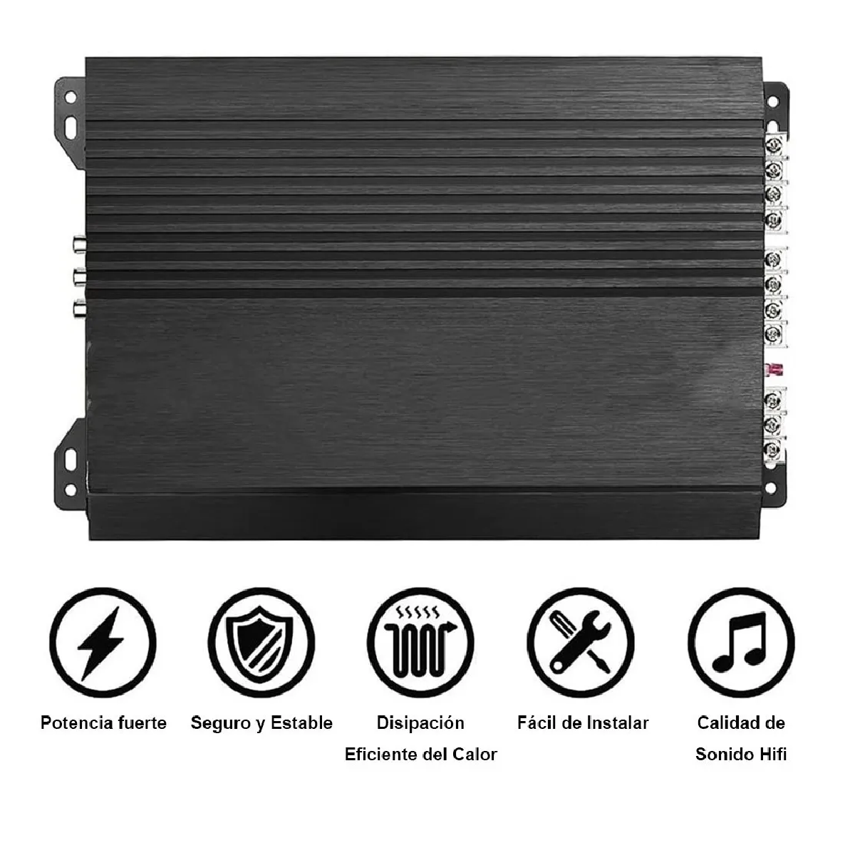 Amplificadores De Auto Carro Audio Fuente 6800w 4 Canales