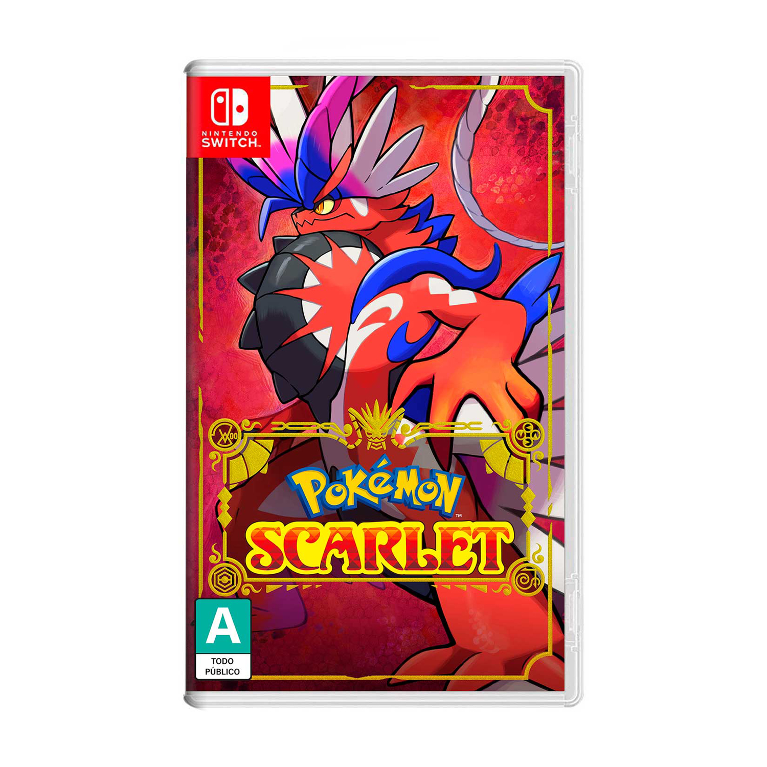 NINTENDO SWITCH VIDEOJUEGO POKEMON ESCARLATA