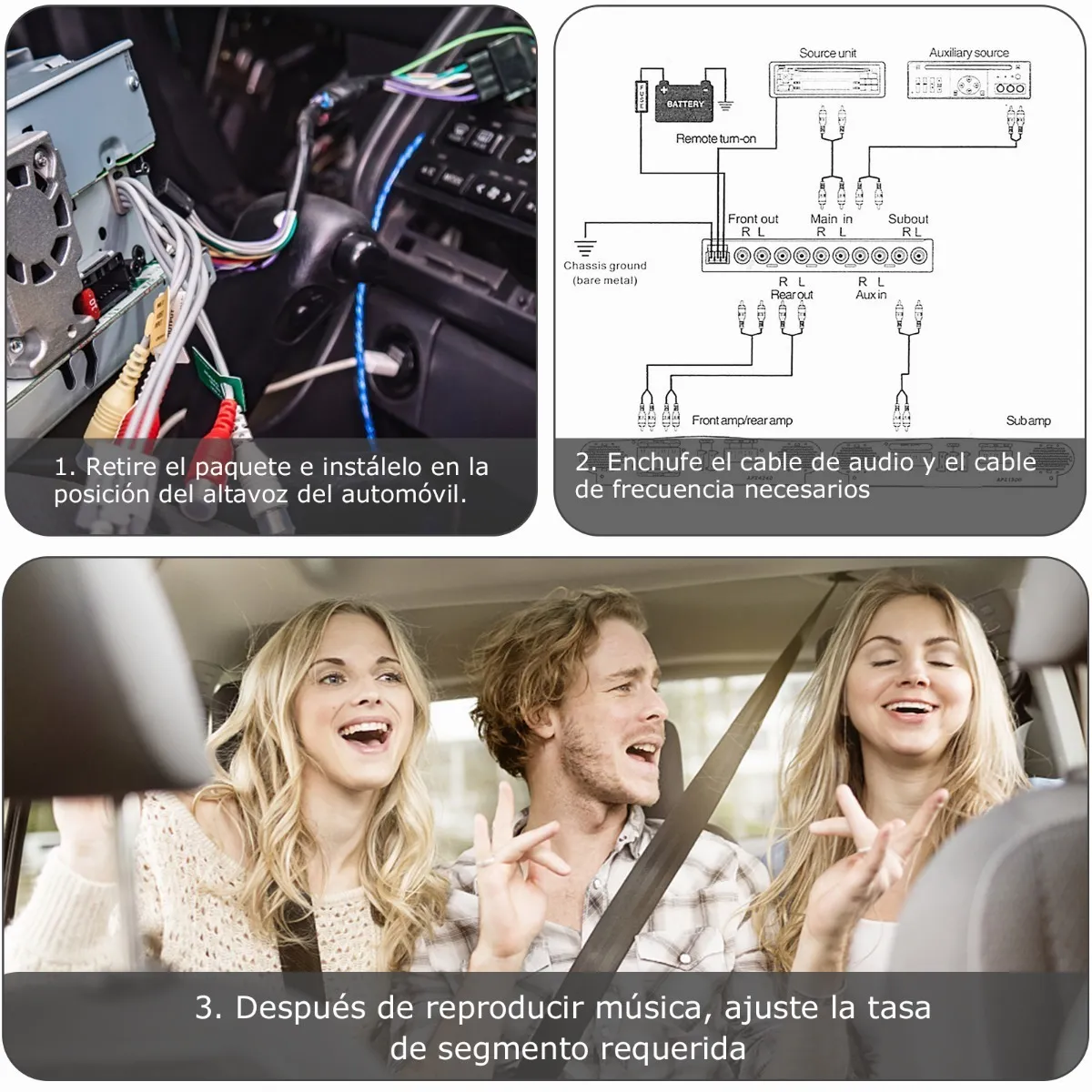 Ecualizador Con Epicentro Audiocontrol De Bajos Para 7 Banda