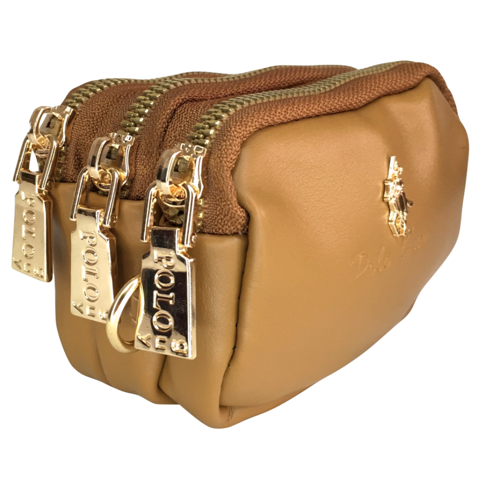 Monedero 3 Cierres Polo Guy Mod. 22256