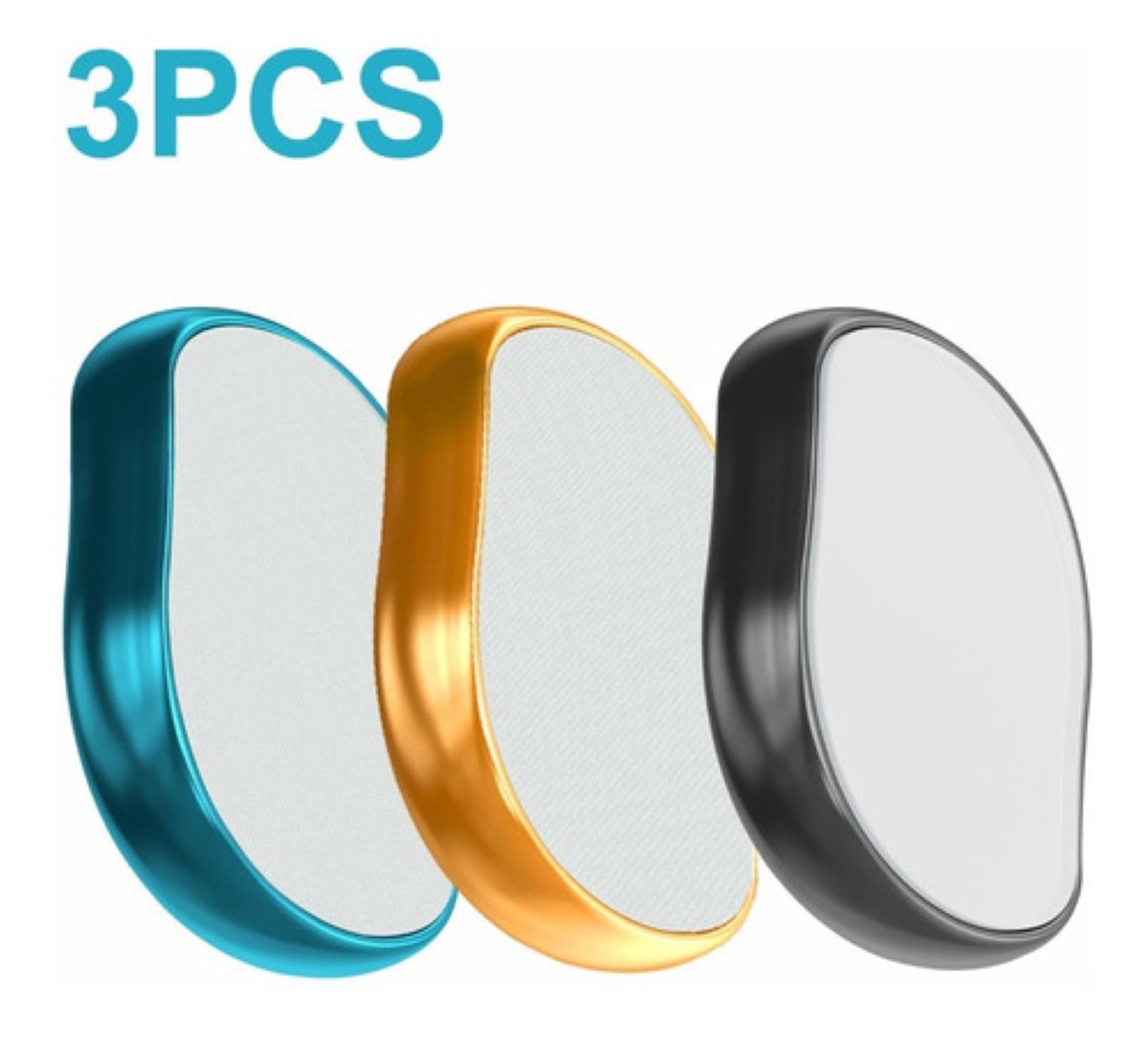 Depilador De Cristal Removedor de Pelo 3 piezas