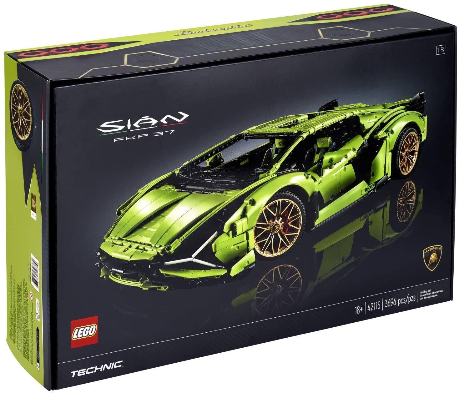 Lego Technic 42115 Lamborghini Sián Fkp 37.