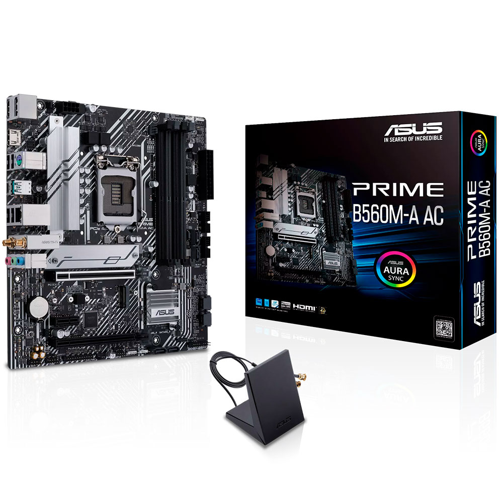 Tarjeta Madre Asus Prime B560M-A AC, Micro ATX Intel