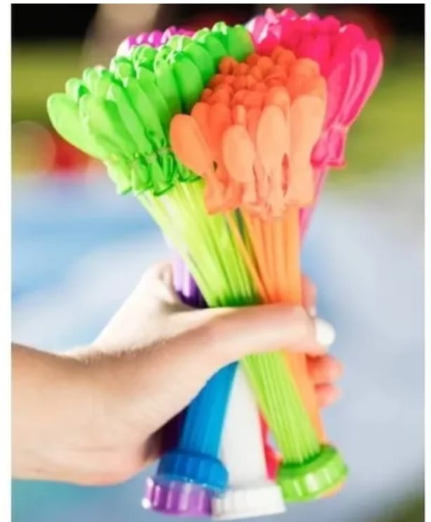 Tobogán De Agua Doble Linea, Zuru Buncho Balloons +165 Globo