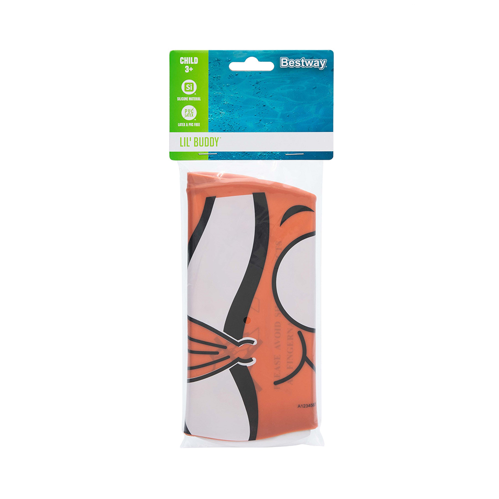Gorro De Natación Bestway infantil Forma de Peces 6 Pzas