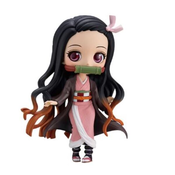 Figuras Anime Coleccionables Demon Slayer Nezuko Tanjirou Zenitsu Inosuke Kyoujurou Giyuu Kawaii Qposket PVC