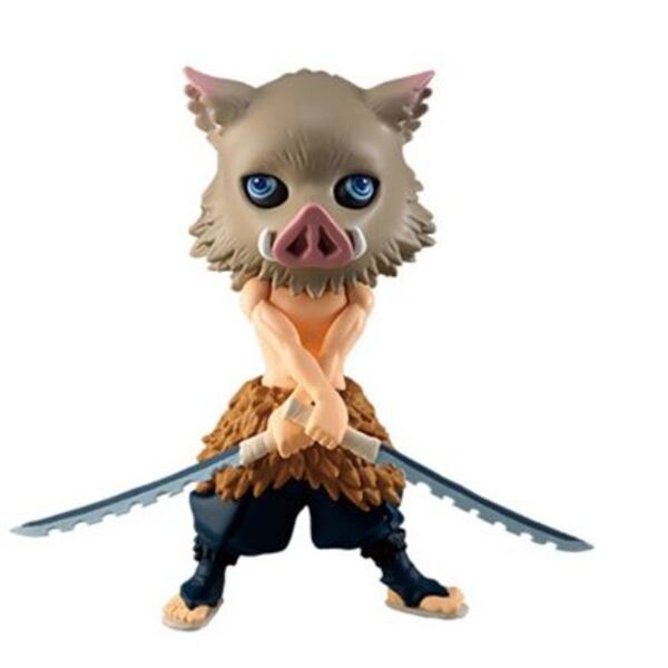 Figuras Anime Coleccionables Demon Slayer Nezuko Tanjirou Zenitsu Inosuke Kyoujurou Giyuu Kawaii Qposket PVC